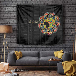 Personalized Sleeve African Pattern Tapestry Multi-Colored