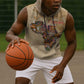Personalized Africa On World Map Sleeveless Hoodie - African Pride