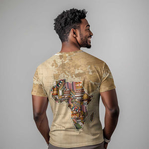 Personalized Africa On World Map T shirt