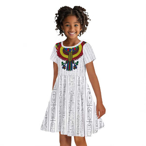 Egyptian Horus Kid Short Sleeve Dress Gods of Egypt