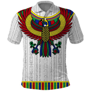 Egyptian Horus Polo Shirt Gods of Egypt