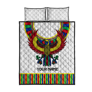 Egyptian Horus Quilt Bed Set Gods of Egypt