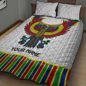 Egyptian Horus Quilt Bed Set Gods of Egypt