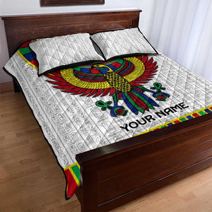 Egyptian Horus Quilt Bed Set Gods of Egypt