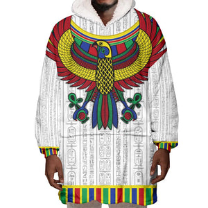 Egyptian Horus Wearable Blanket Hoodie Gods of Egypt