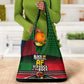 Black AF Professional AF But Will Knuck If You Grocery Bag African Pride