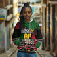 Black AF Professional AF But Will Knuck If You Hoodie African Pride