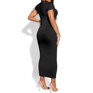 Black AF Professional AF But Will Knuck If You Short Sleeve Bodycon Dress African Pride