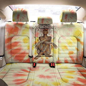 Black Queen Tie Dye Back Car Seat Cover