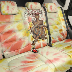 Black Queen Tie Dye Back Car Seat Cover