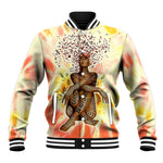 Black Queen Tie Dye Baseball Jacket DT02
