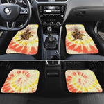 Black Queen Tie Dye Car Mats