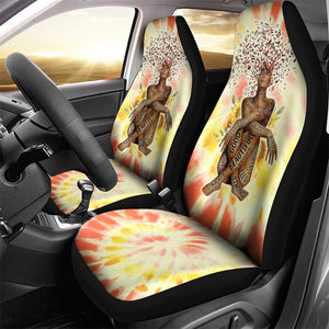 Black Queen Tie Dye Car Seat Cover