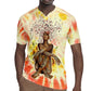 Black Queen Tie Dye Rugby Jersey