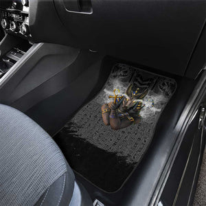 Anubis Car Mats Egypt Pattern Black