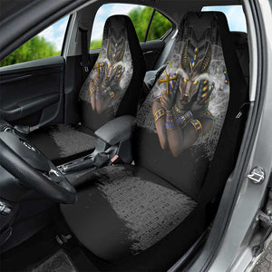 Anubis Car Seat Cover Egypt Pattern Black