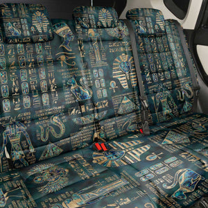 Egyptian Hieroglyphs And Deities Back Car Seat Cover