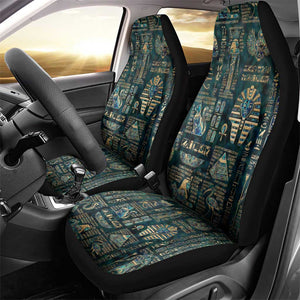 Egyptian Hieroglyphs And Deities Car Seat Cover