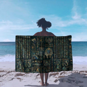 Egyptian Hieroglyphs And Deities Sarong