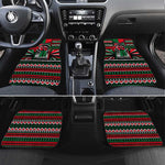 Power Fist And Patterns In Pan African Car Mats