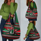 Power Fist And Patterns In Pan African Grocery Bag