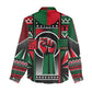 Power Fist And Patterns In Pan African Women Casual Shirt DT02