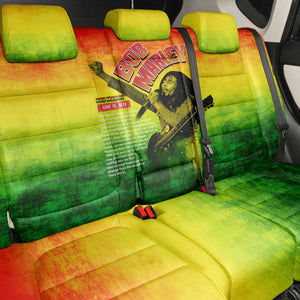 The Real Legend Bob Back Car Seat Cover African Jamaica Reggae