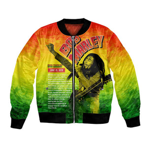 The Real Legend Bob Bomber Jacket African Jamaica Reggae