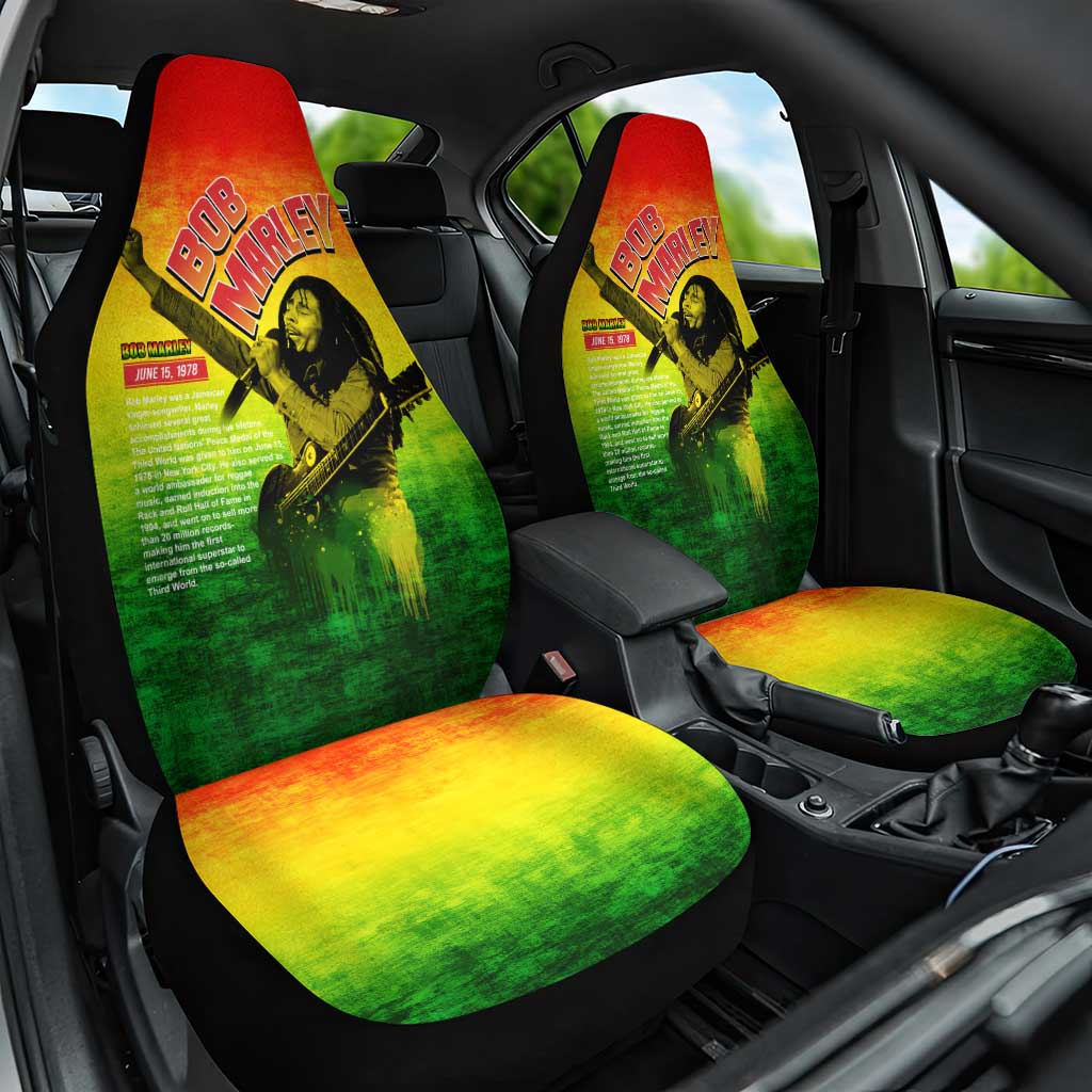 The Real Legend Bob Car Seat Cover African Jamaica Reggae