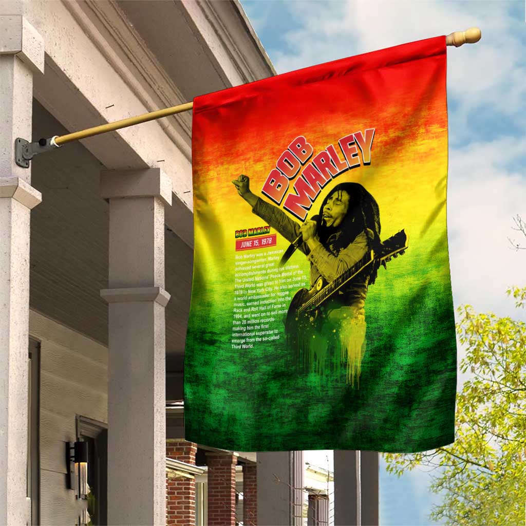 The Real Legend Bob Garden Flag African Jamaica Reggae