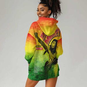 The Real Legend Bob Hoodie Dress African Jamaica Reggae