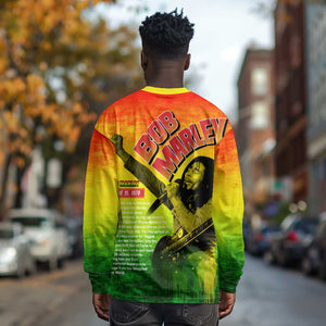 The Real Legend Bob Long Sleeve Shirt African Jamaica Reggae DT02