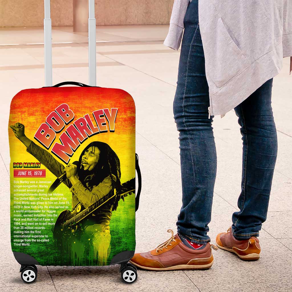 The Real Legend Bob Luggage Cover African Jamaica Reggae