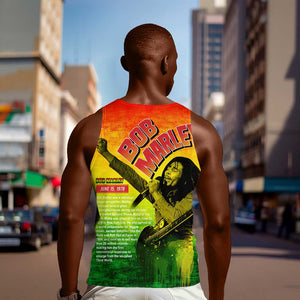 The Real Legend Bob Men Tank Top African Jamaica Reggae