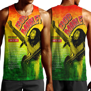 The Real Legend Bob Men Tank Top African Jamaica Reggae