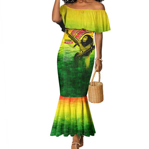 The Real Legend Bob Mermaid Dress African Jamaica Reggae