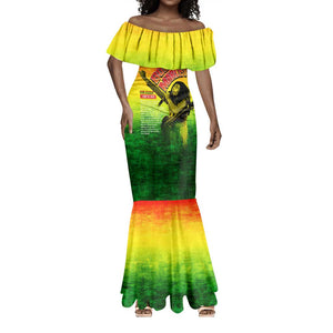 The Real Legend Bob Mermaid Dress African Jamaica Reggae