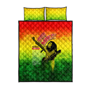 The Real Legend Bob Quilt Bed Set African Jamaica Reggae