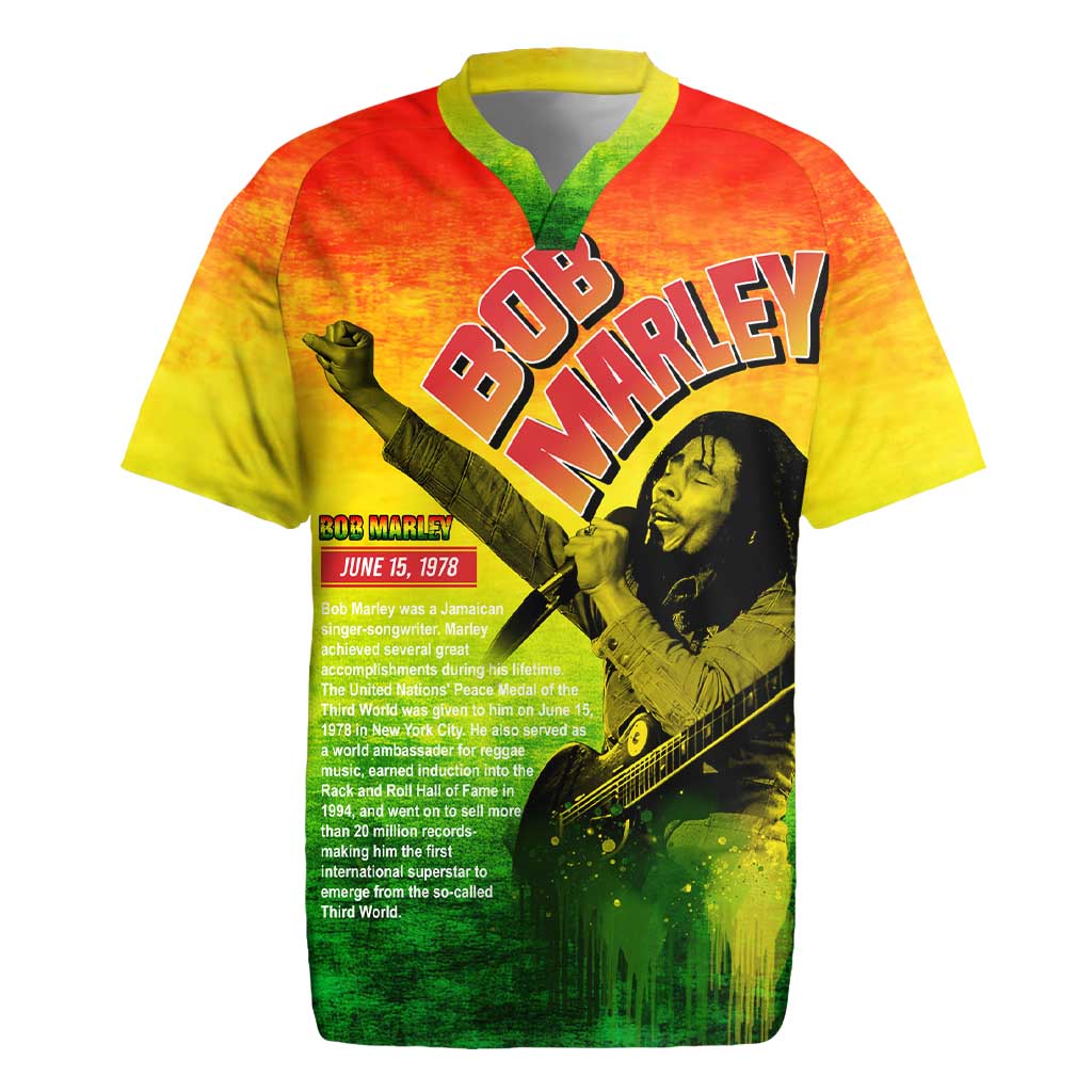 The Real Legend Bob Rugby Jersey African Jamaica Reggae