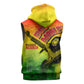 The Real Legend Bob Sleeveless Zip Hoodie African Jamaica Reggae - African Pride