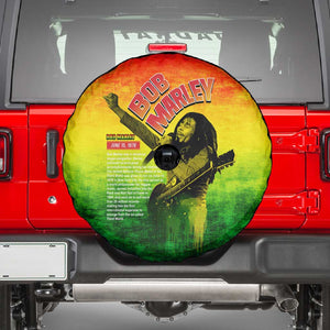 The Real Legend Bob Spare Tire Cover African Jamaica Reggae