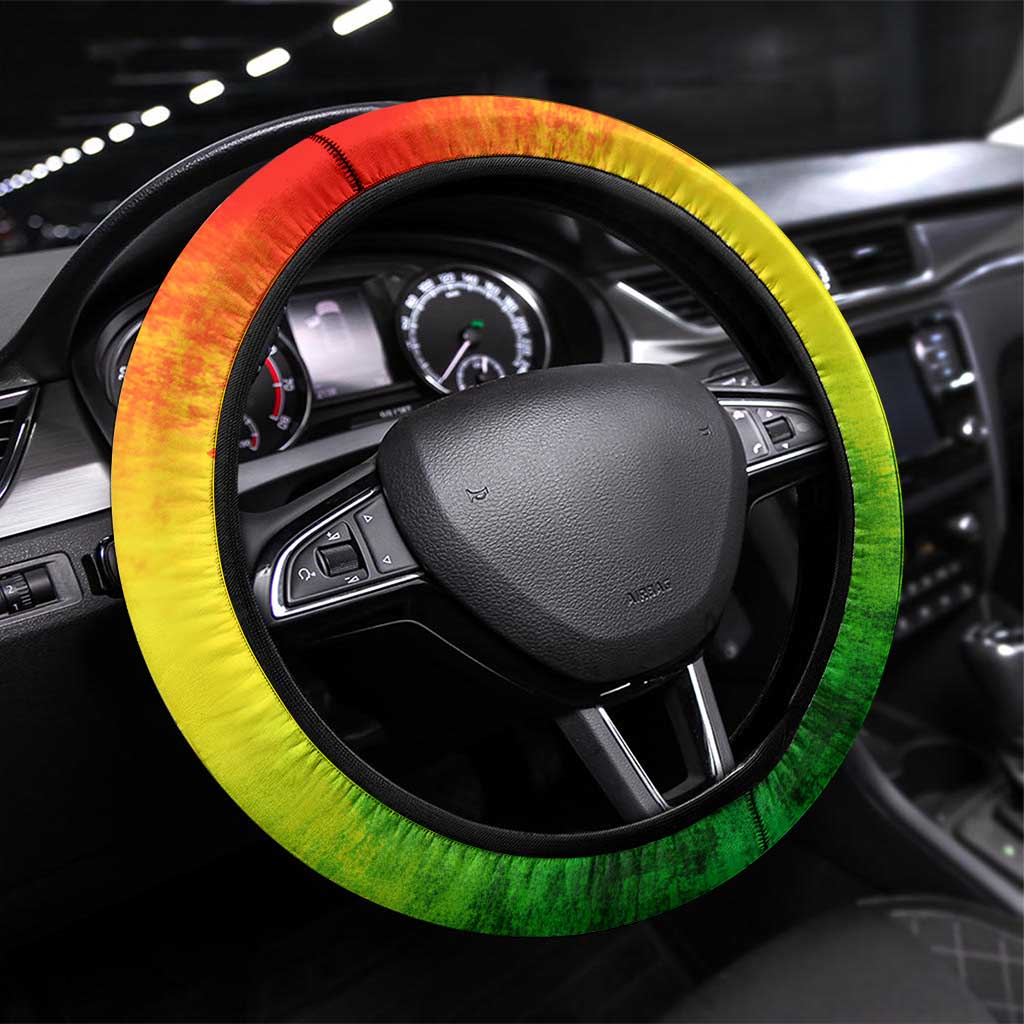 The Real Legend Bob Steering Wheel Cover African Jamaica Reggae