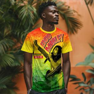 The Real Legend Bob T shirt African Jamaica Reggae