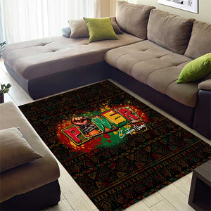 Personalized Power African Area Rug