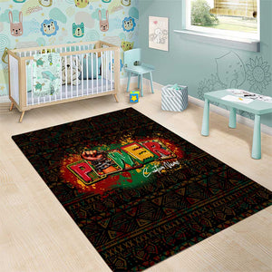 Personalized Power African Area Rug