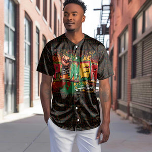 Personalized Power African Baseball Jersey