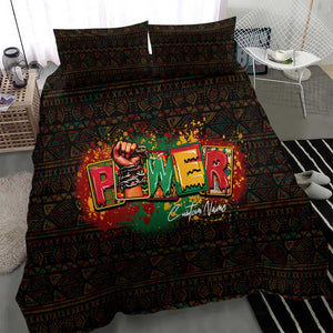 Personalized Power African Bedding Set