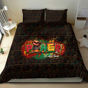 Personalized Power African Bedding Set