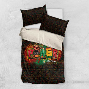 Personalized Power African Bedding Set