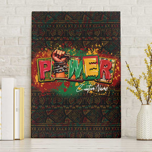 Personalized Power African Canvas Wall Art